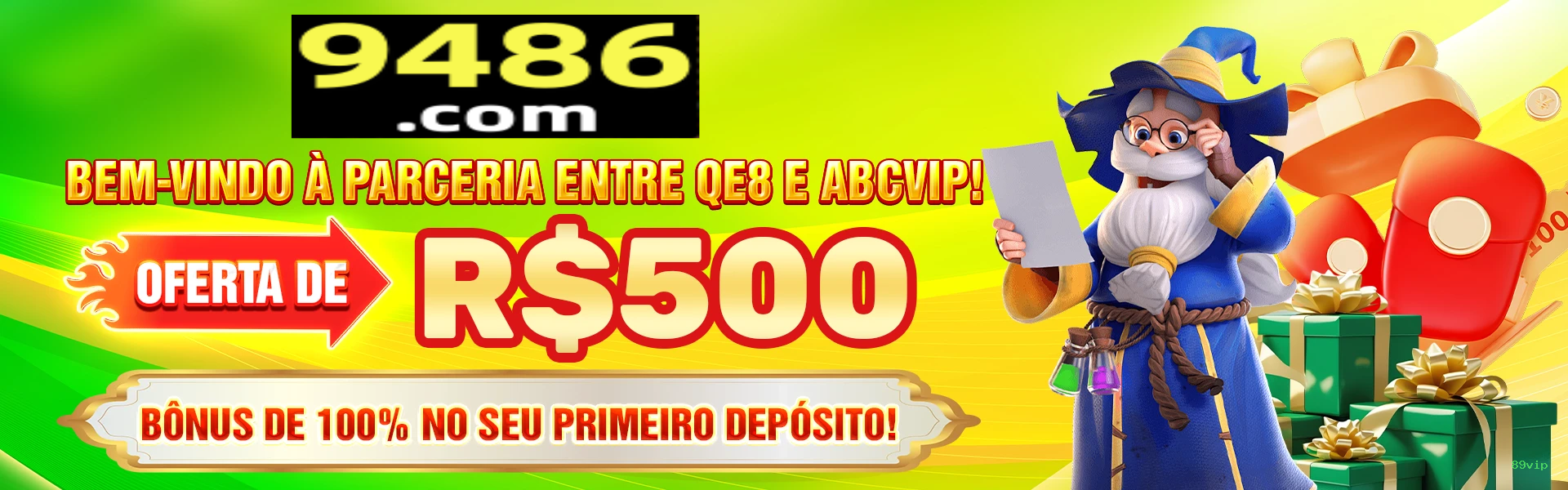 Imagem promocional da 89vip mostrando a plataforma e suas vantagens